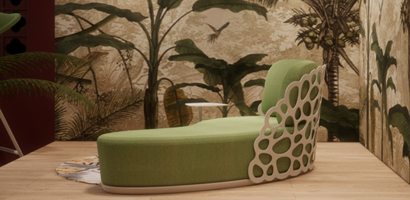 Artie Garden will attend the 28th China International Furniture Expo 2023, the Queen lounge sofa will be presented.