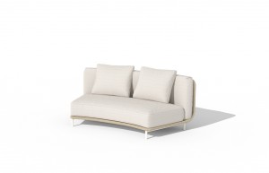 Horizon Curved Armless Sofa