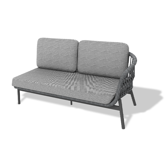 Bari Left-Arm 2-Seater Sofa