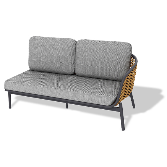 Bari Left-Arm 2-Seater Sofa