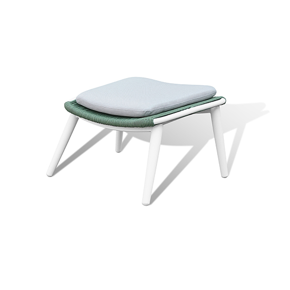 finish option-como ottoman green