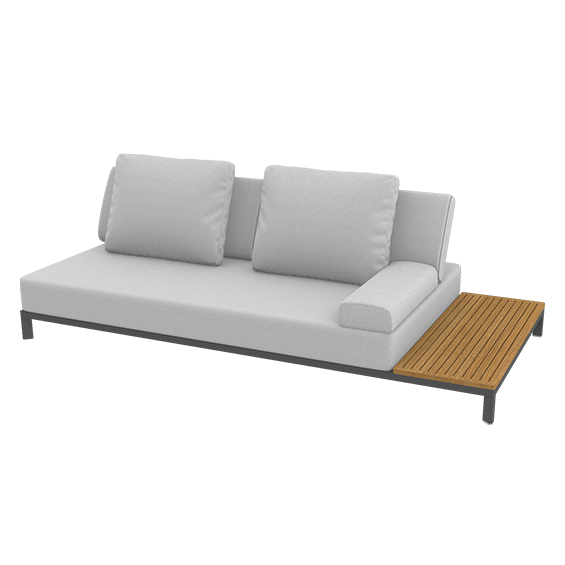 moore left 3-seater sofa