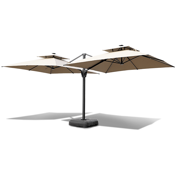 Gemini Duo Cantilever Umbrella