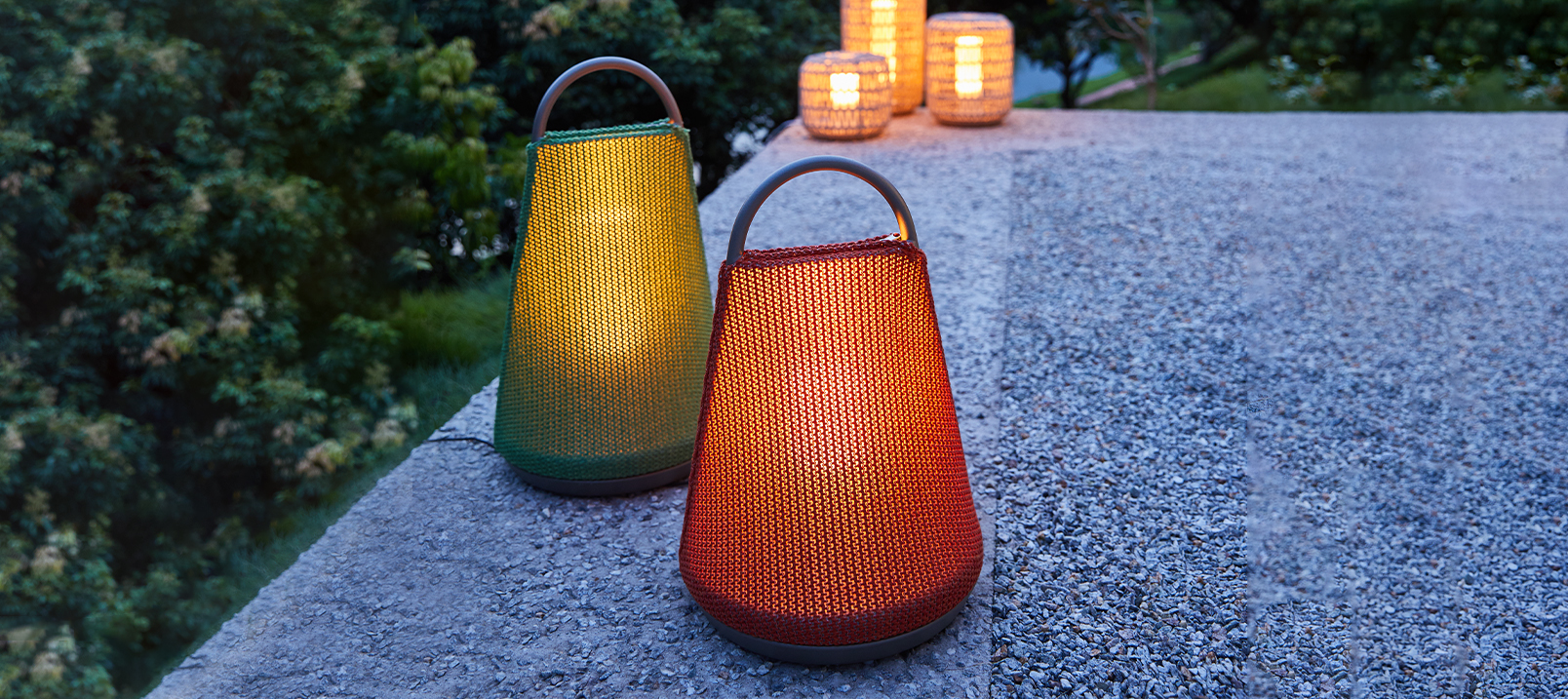 knitting led protable lantern