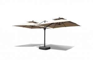 Gemini Duo Cantilever Umbrella